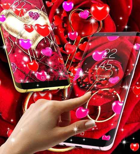 Romantic live wallpaper screenshot 3