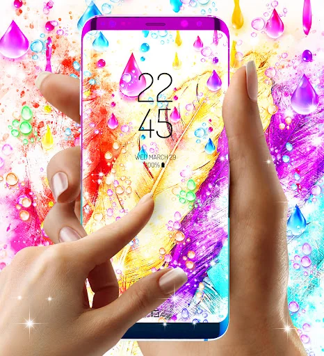 Watercolor live wallpapers screenshot 2