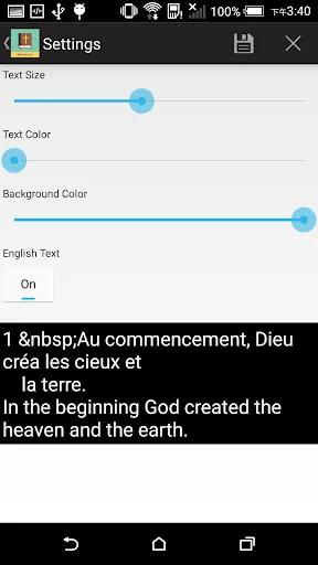 French English Bible screenshot 4