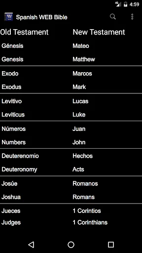 Spanish World English Bible