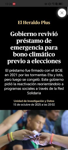 Diario El Heraldo Honduras screenshot 2