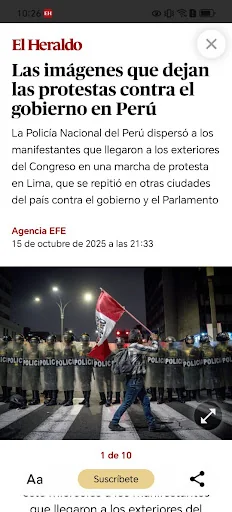 Diario El Heraldo Honduras screenshot 4