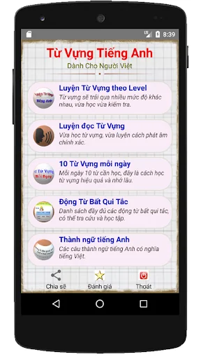Luyện Từ Vựng Tiếng Anh