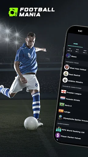 Football Mania - Live Scores screenshot 1