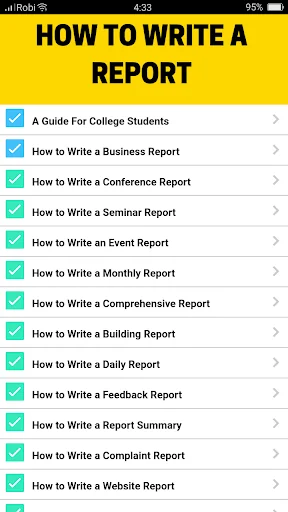 How To Write A Report screenshot 2