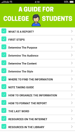 How To Write A Report screenshot 3