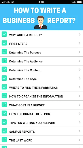 How To Write A Report screenshot 4