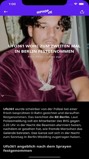 Hiphop.de screenshot 2