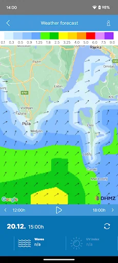 Nautical Info Service Croatia screenshot 3