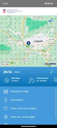 Nautical Info Service Croatia screenshot 4