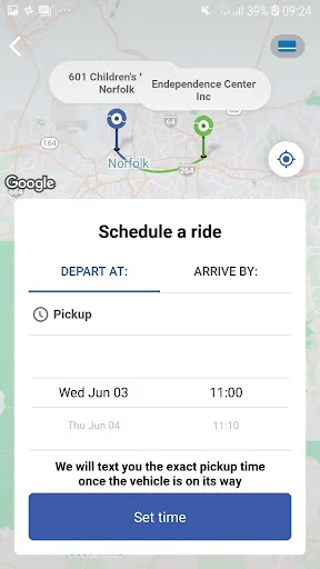 HRT Paratransit screenshot 3