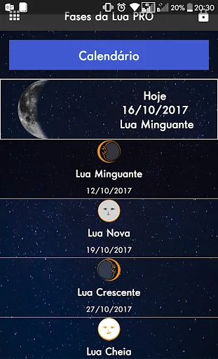 Fases da Lua PRO