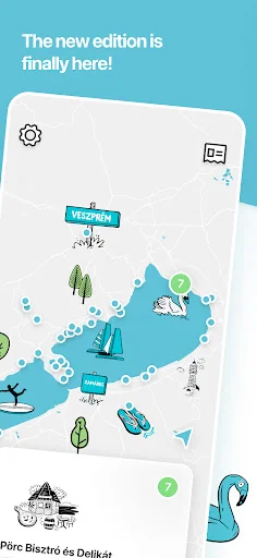 Gastro Map Lake Balaton