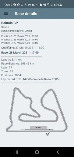 NextRace Countdown Widget 2026 screenshot 3