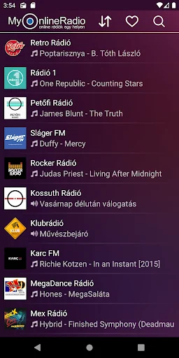 MyOnlineRádió - Magyar Rádiók