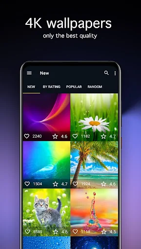 Wallpapers for Huawei 4K screenshot 1