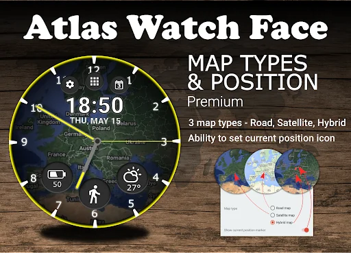 Atlas Watch Face screenshot 1