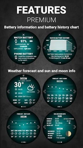 Black Classic Watch Face