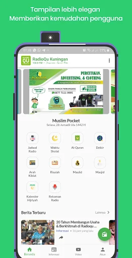 RadioQu Kuningan Muslim Pocket
