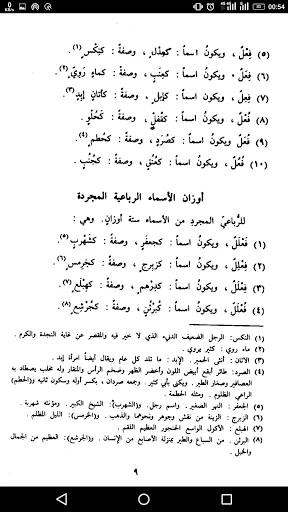 كتاب جامع الدروس العربية screenshot 2