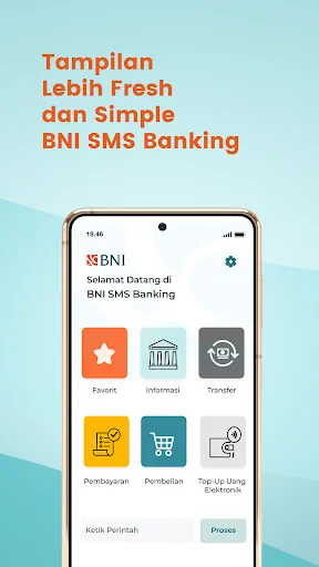 BNI SMS Banking screenshot 1