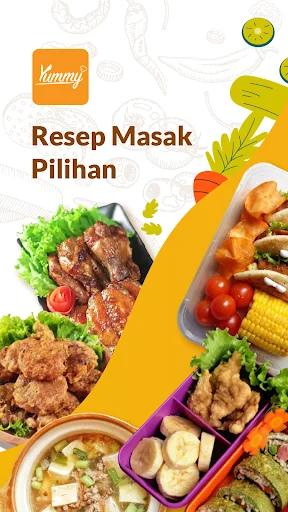 Yummy - Aplikasi Resep Masakan screenshot 1