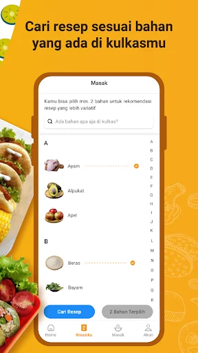 Yummy - Aplikasi Resep Masakan screenshot 2