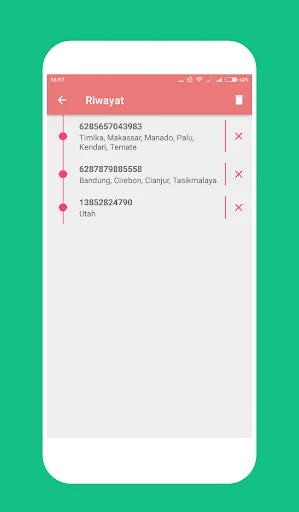 HLR Lookup screenshot 2