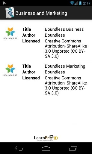 Business and Marketing screenshot 2