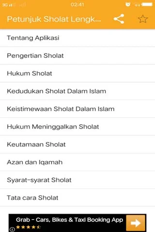 Petunjuk Sholat Lengkap