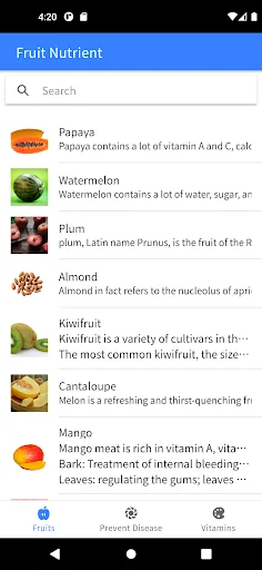 Fruit Nutrients