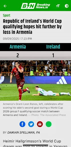 BreakingNews.ie screenshot 2