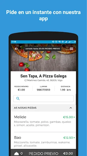 Sen Tapa, A Pizza Galega
