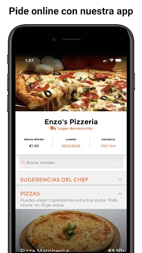 Enzo's Pizzeria App