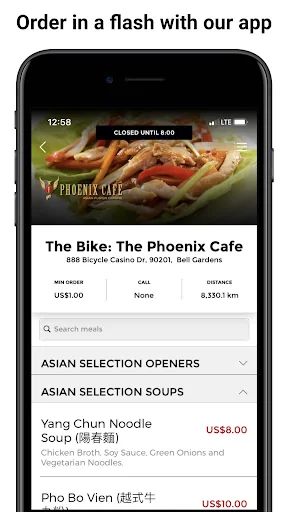 Dine at the Bike