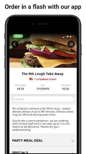 The 9th Lough Take Away