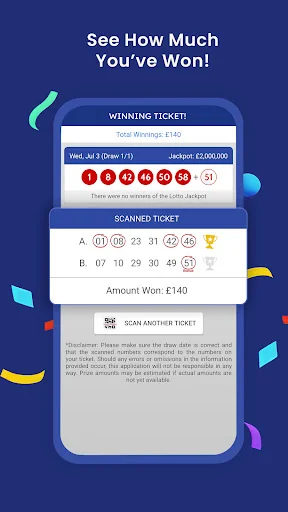 My Lotto UK: Scanner & Results screenshot 3