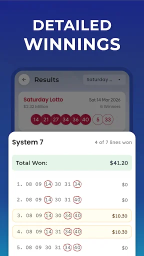 My Lotto Australia screenshot 4