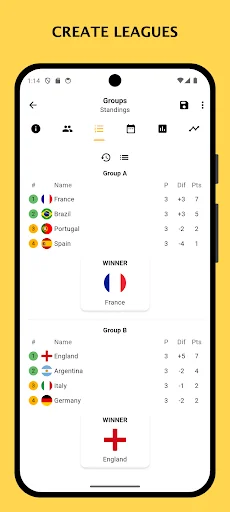 Winner - Tournament Maker App screenshot 4