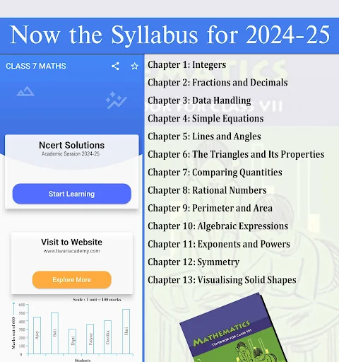 Class 7 Maths Guide 2024-25