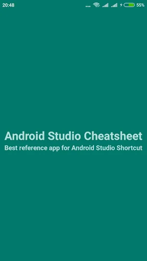 Cheatsheet For Android Studio