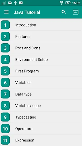 Java Tutorial
