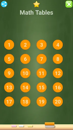 Math Tables Audio