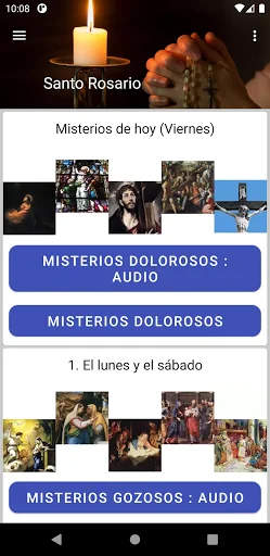 Audio Santo Rosario