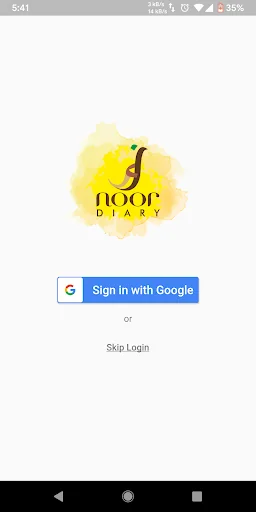 Noor Diary & Self Assessment