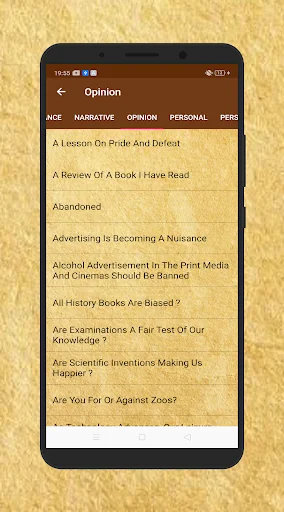 Essay Writing in English screenshot 2