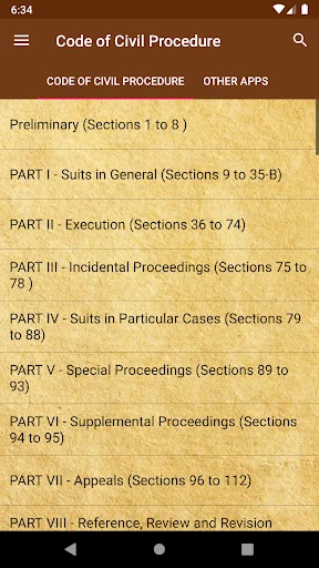 CPC Civil Procedure Code Guide screenshot 3