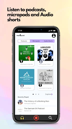 manicpod: podcasts & micropods