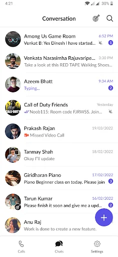 Elyments -Private chat & calls screenshot 3
