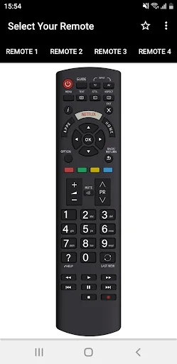 Panasonic TV Remote